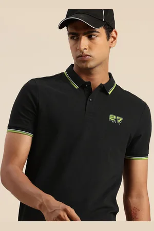 Being Human Pure Cotton Polo Collar Casual T-shirt