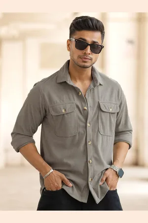 Powerlook Men Opaque Casual Shirt