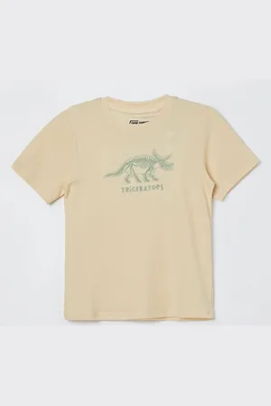 Lifestyle Boys Graphic Printed Round Neck Cotton T-shirt