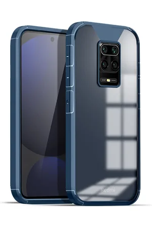 Karwan Solid Redmi Note 9 Pro Shockproof Bumper Back Case