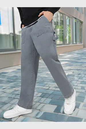 URBANO Men Loose Fit Carpenter Cargo Jeans