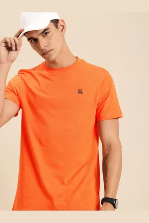 Being Human Pure Cotton Drop-Shoulder Sleeves Relaxed Fit T-shirt