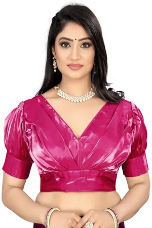 HERE&NOW Women Plated Saree Blouse