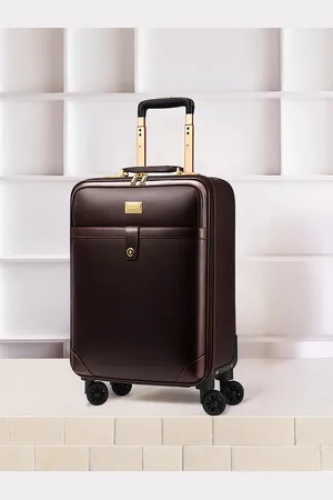 THE CLOWNFISH Soft-Sided Cabin Luxury Trolley Suitcase