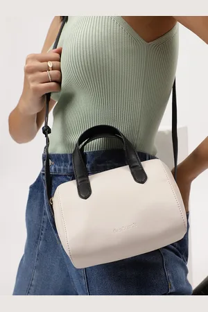 Fastrack Women Pearl White Casual Sling Bag