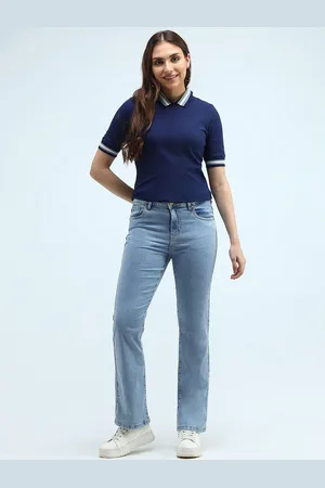 Flying Machine Women Bootcut Stretchable Jeans