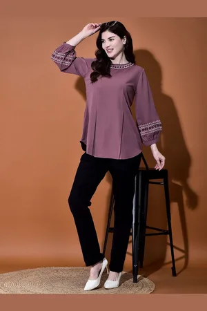 FUTURO REMOTO GIOIELLI Women Round Neck Top