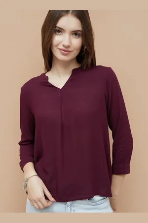 Lifestyle Women Mandarin Collar Top