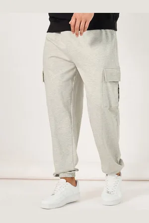 Styli Men Oversized Fit Cargo Cotton Joggers