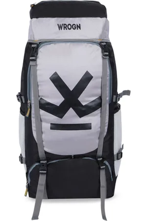 WROGN Unisex Colourblocked Waterproof Durable Rucksack