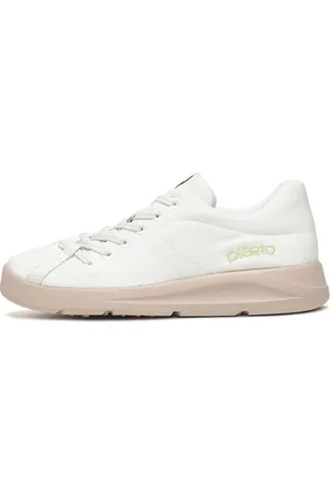 plaeto Men Round Toe Lightweight Mesh Sneakers