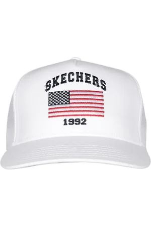 Skechers Unisex USA Flag Embroidered Baseball Cap