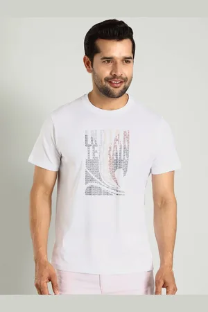 Indian Terrain Men Printed Pockets T-shirt