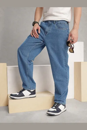 WROGN Men Loose Fit Light Fade Pure Cotton Jeans