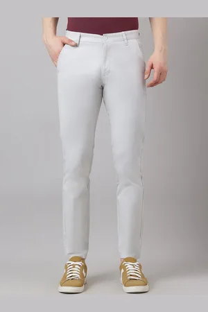 Richlook Men Smart Slim Fit Cotton Chinos Trousers