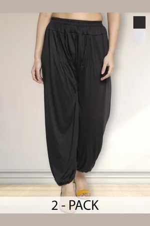 Jinfo Women Pack Of 2 Mid-Rise Loose-Fit Patiala