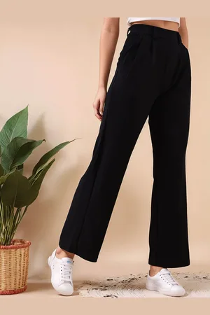 Mast & Harbour Women High-Rise Trousers