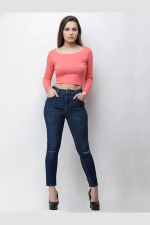 Moda Rapido Women Cotton Crop Top