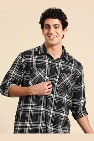 Mast & Harbour Tartan Checked Casual Shackets