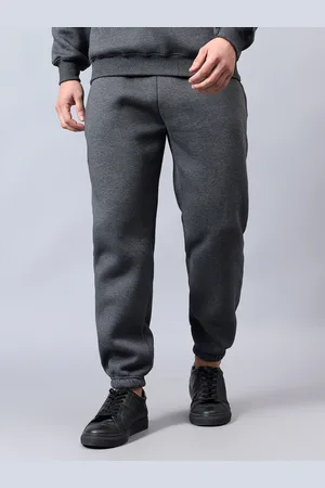 Fitkin Men Fleece Solid Winter Joggers