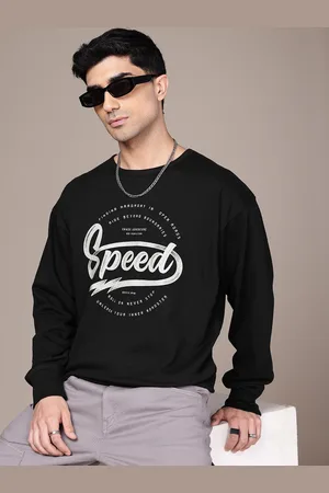 Roadster The Lifestyle Co. Men Printed Relaxed Fit Sweatshirt