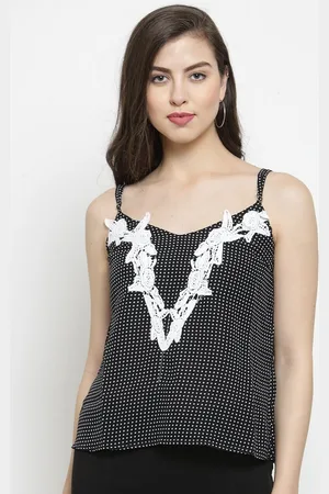 Moda Rapido Women Polka Dot Printed Top