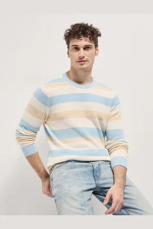 The Bear House Men Striped Slim Fit T-shirt