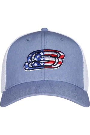 Skechers Men DIAMOND MESH Embroidered Baseball Cap