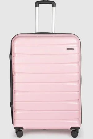 Teakwood Leathers India 360-Degree Rotation Hard Sided Large Size Trolley Bag - 96L