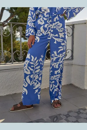 Next Women Floral Printed Trousers