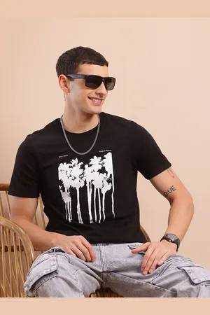 Mast & Harbour Men Printed T-shirt