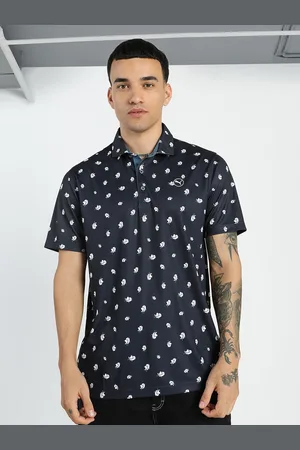 PUMA Pure Love Birdies Men Printed Short Sleeve Polo Collar Golf T-Shirt