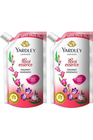 YARDLEY LONDON Set of 2 Floral Essence Fragrant Handwash with Iris & Violet - 675 ml Each