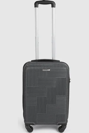 Teakwood Leathers LADAKH Textured Hard Sided Cabin Size Trolley Bag 38L