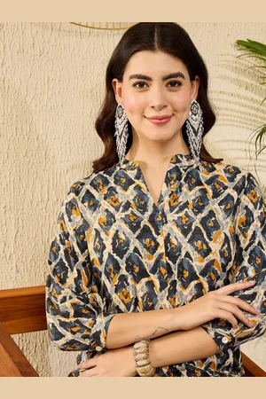 Kalini Women Mandarin Collar Top