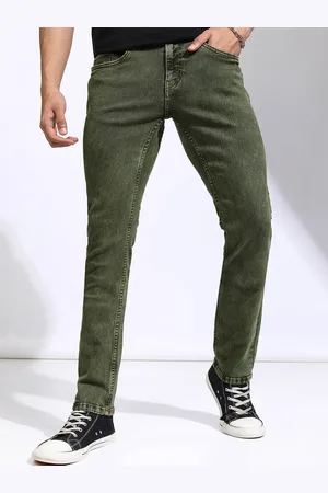 Highlander Men Slim Fit Mid-Rise Stretchable Jeans