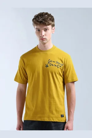 Flying Machine Typographic Printed Relaxed Fit T-Shirt