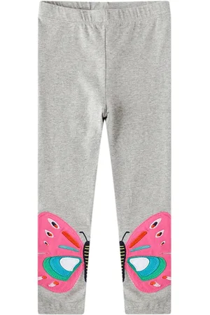 LULU & SKY Girls Mid-Rise Full-Length Leggings