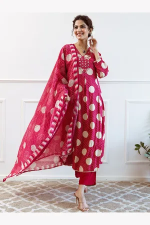 Ishin Women Ethnic Motifs Printed Regular Kurta with Trousers & With Dupatta