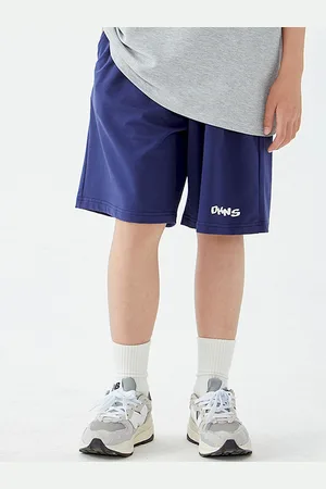 LULU & SKY Kids High-Rise Knee Length Sports Shorts