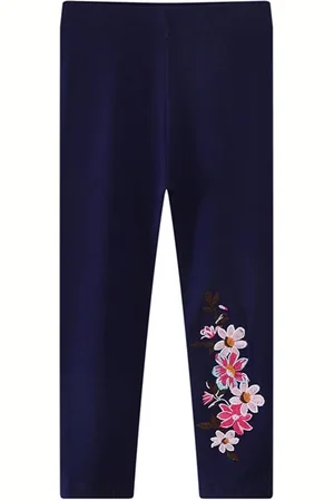 LULU & SKY Girls Mid-Rise Ankle-Length Leggings