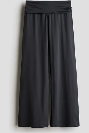 H&M Girls Wide Leg Jersey Trousers