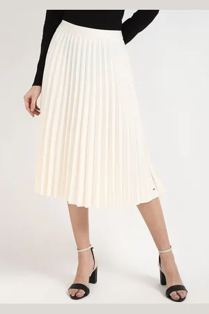 Tommy Hilfiger Women Accordion Pleated A-Line Skirt