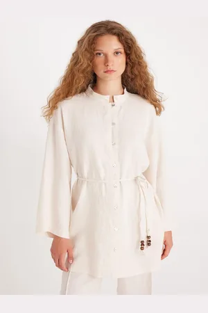 DeFacto Women Mandarin Collar Tunic