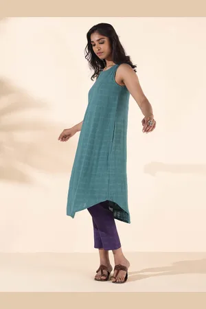trueBrowns Women Regular Pure Cotton Kurta with Palazzos