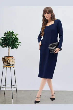 DressBerry Women Sheath Midi Dress