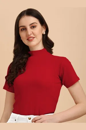 Corsica Women High Neck Fitted Top