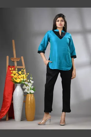 Charukriti Women Opaque Semiformal Shirt