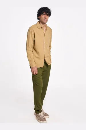 Terra Luna Men Smart Slim Fit Opaque Casual Shirt