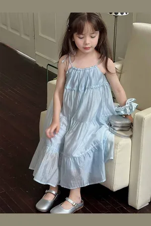 LULU & SKY Girls A-Line Maxi Dress
